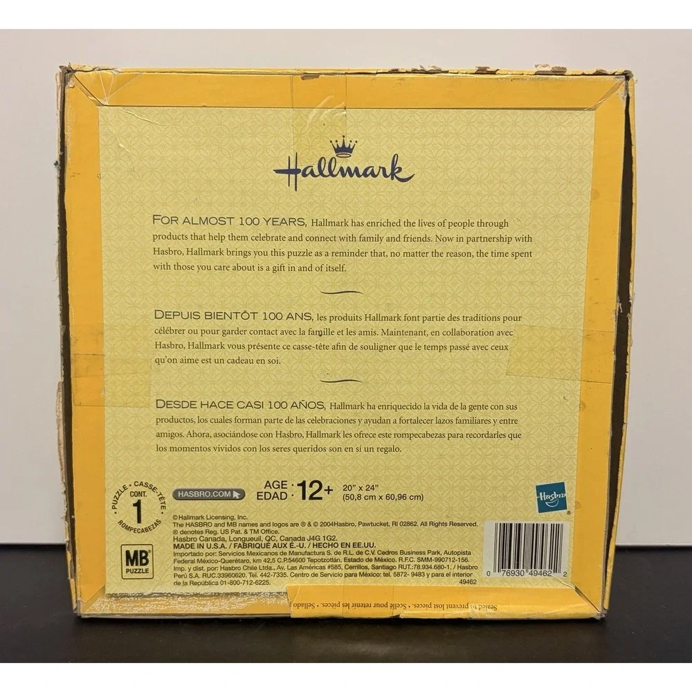 HALLMARK HASBRO ERIN DERTNER 1000 PIECES SEASIDE LEISURE JIGSAW PUZZLE GREECE